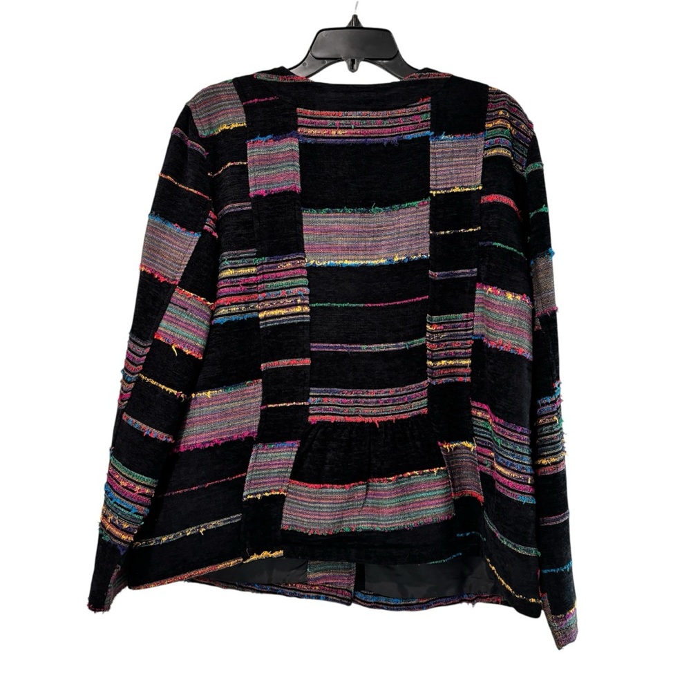 Choices Textured Embroidered Patchwork Artsy Vibr… - image 4